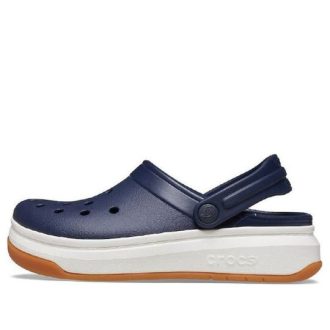 Crocsband Full Force Thick Sole Sandaler Unisex Blå Vit 206122-462