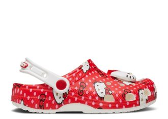 Hello Kitty x Classic Clog Toddler ”Red Polka Dots”