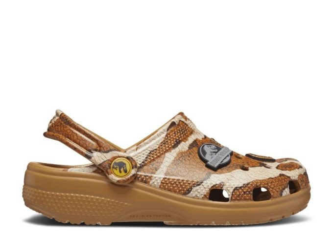Jurassic World x Classic Clog Kids ”Sand”
