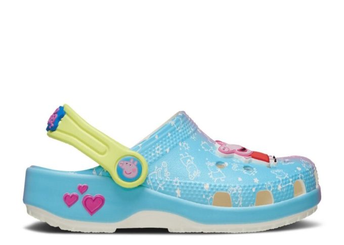 Peppa Pig x Classic Clog Toddler ”Blue Pink Gradient” Peppa Pig x Classic Clog Toddler ”Blue Pink Gradient”