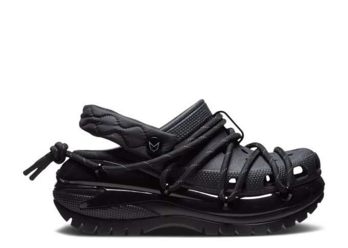 Rauw Alejandro x Mega Crush Clog ”Black” Rauw Alejandro x Mega Crush Clog ”Black”