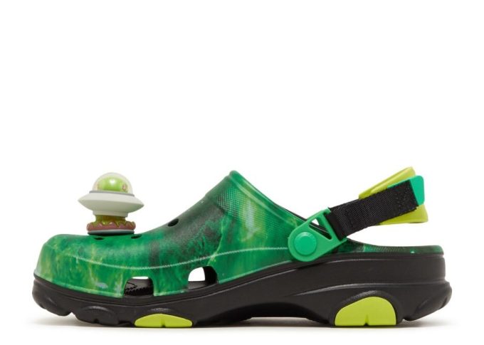 Ron English x All-Terrain Clog ”Area 54 – Green Galaxy” Ron English x All-Terrain Clog ”Area 54 – Green Galaxy”