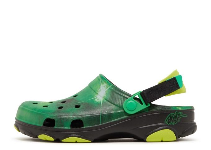 Ron English x All-Terrain Clog ”Area 54 – Green Galaxy” Ron English x All-Terrain Clog ”Area 54 – Green Galaxy”