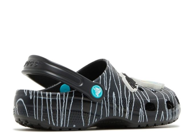 Ron English x Classic Clog Kids ”Party Animals – Zebra Black”