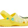 Ron English x Classic Clog Kids ”Party Animals – Zebra Lemon”