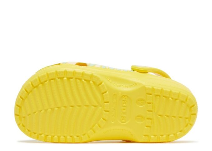 Ron English x Classic Clog Kids ”Party Animals – Zebra Lemon”