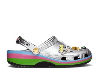 The Powerpuff Girls x Classic Clog ”Metallic Silver”