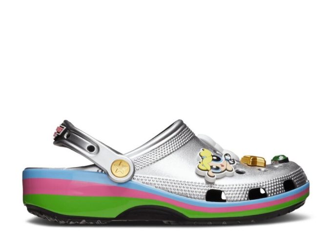 The Powerpuff Girls x Classic Clog ”Metallic Silver” The Powerpuff Girls x Classic Clog ”Metallic Silver”
